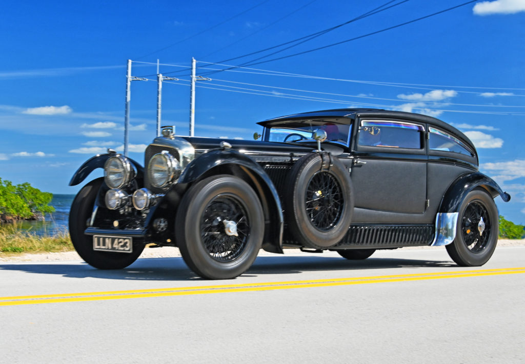 Bentley Blue Train Tribute at Speed