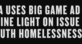 KIA ATTACKS YOUTH HOMELESSNESS DURING “THE BIG GAME.”