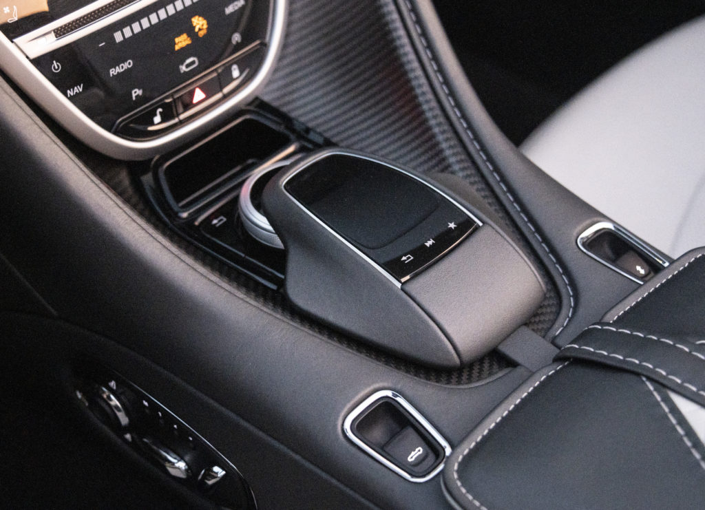 Aston interior controls