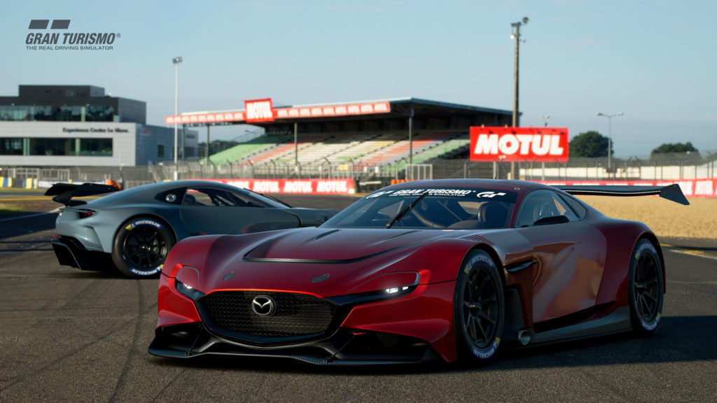 Mazda RX-Vision GT3 track