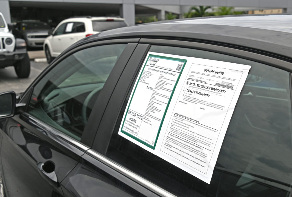 Buyer's Guide Sticker