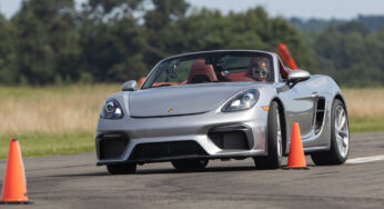 FAST-FOOTED TEEN PUTS PORSCHE 718 IN THE RECORD BOOKS