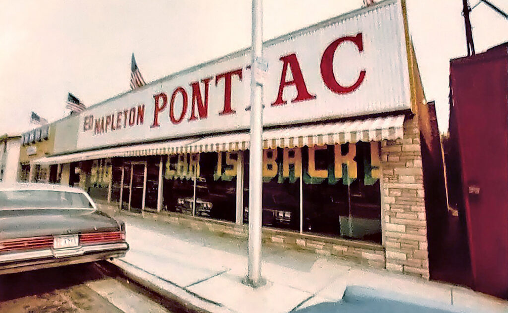 Edward Napleton Pontiac