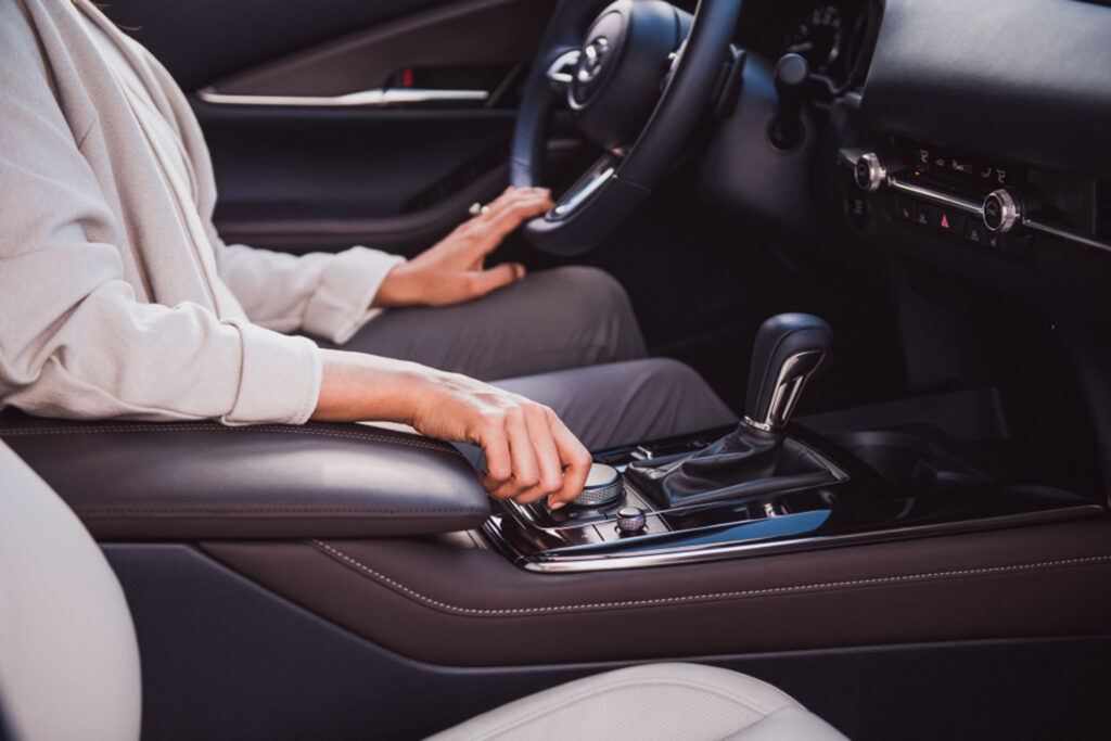 Interior of Mazda CX-30