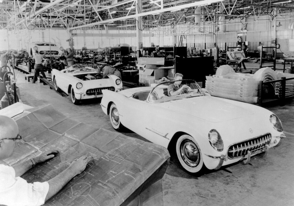first 1953 corvettes