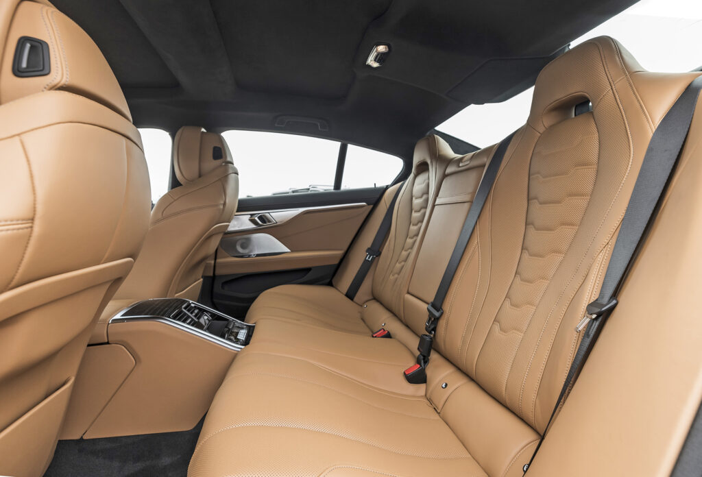 BMW Alpina B8 Gran Coupe back seat