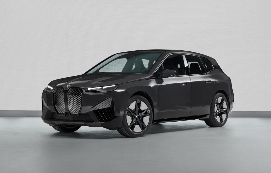 iX Flow Car that changes colors