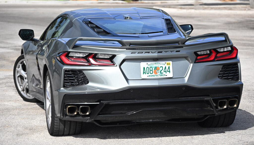 Corvette rear view