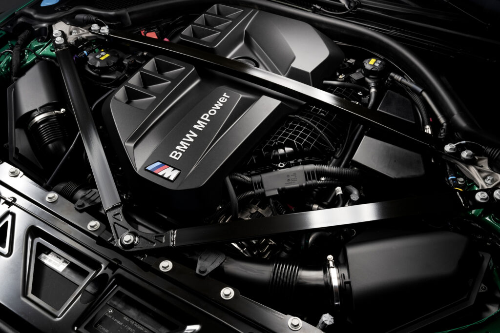 2022 BMW M3 Competition xDrive engine