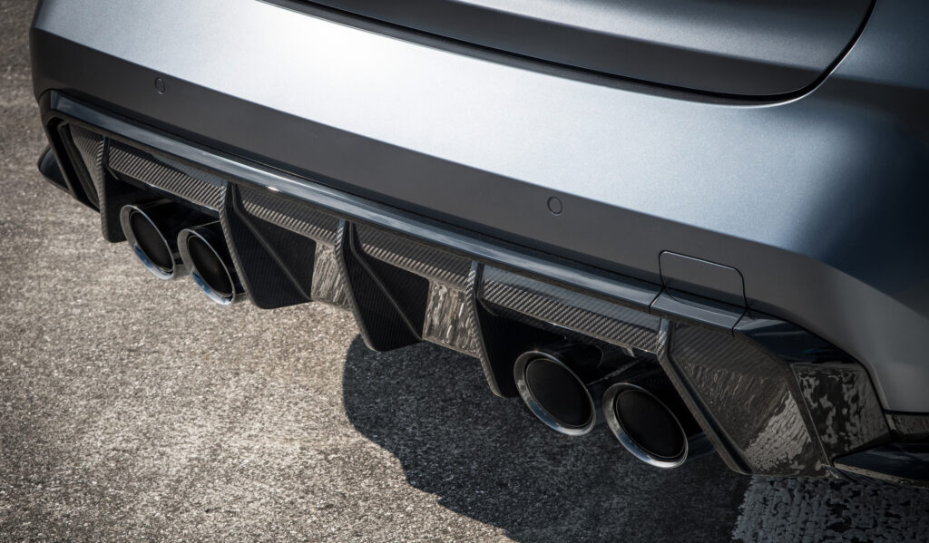 2022 BMW M3 Competition xDrive exhaust