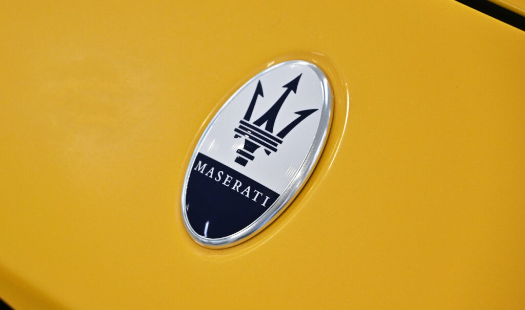 Maserati badge