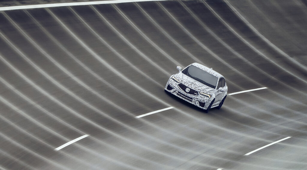 Acura Integra Type S banking