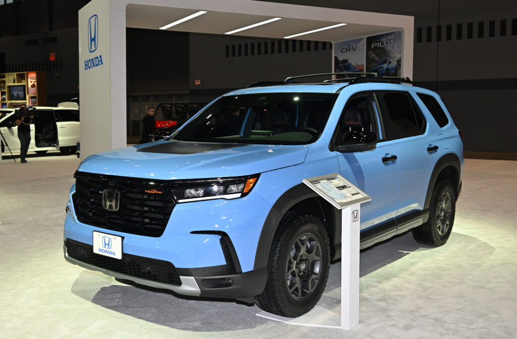 The Honda Pilot.