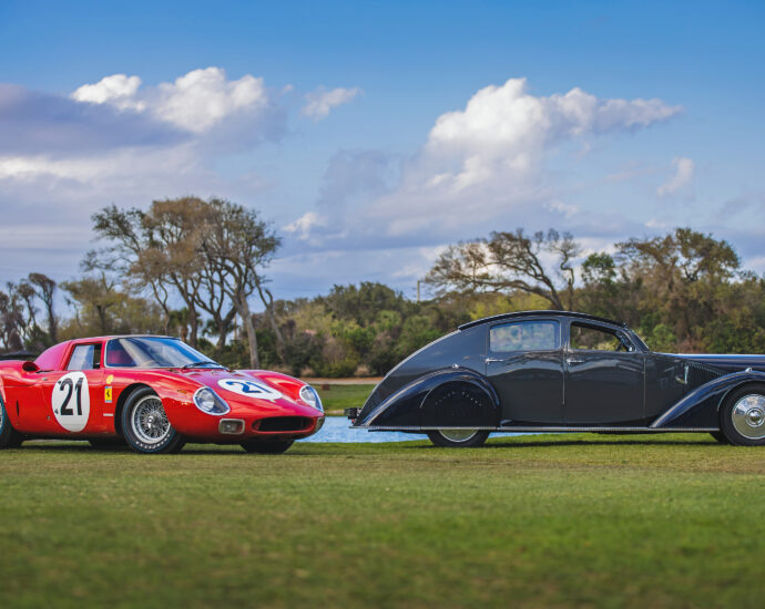 Ferrari 250 LM and Avions Voisin Type 25