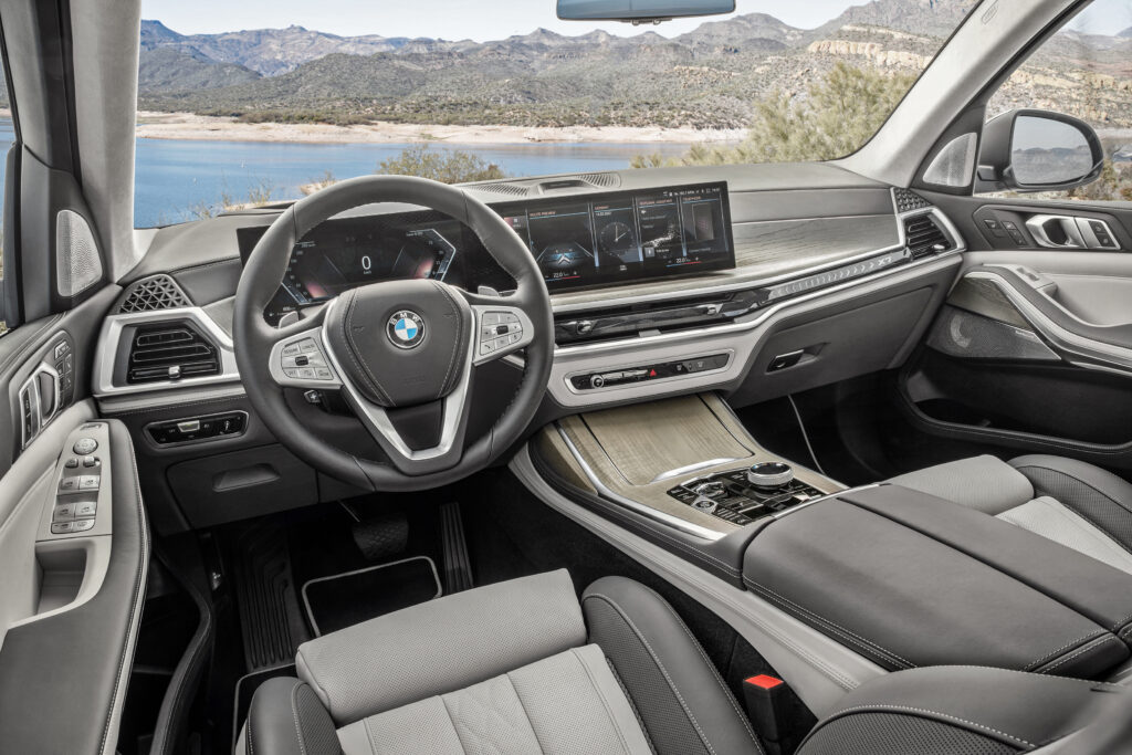 X7 interior
