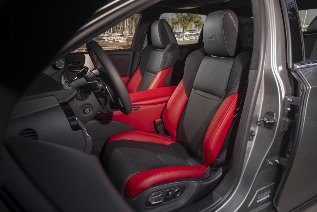 Interior of the LS 500 FSport