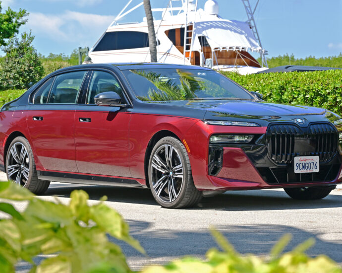 leaves with BMW 760i xDrive AWD