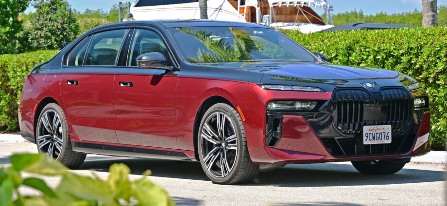 leaves with BMW 760i xDrive AWD