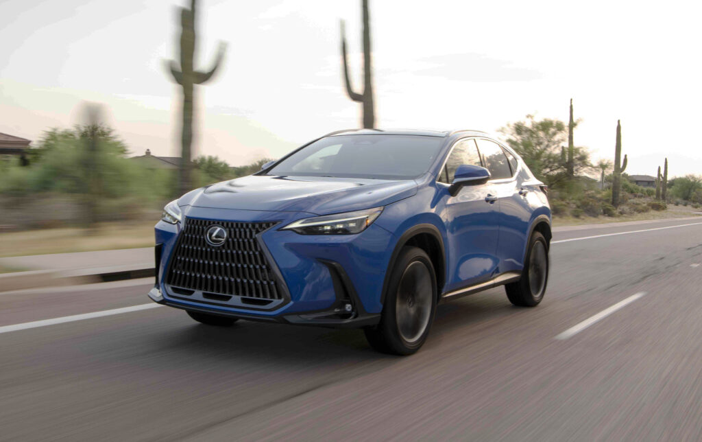 in the desert with the NX 350