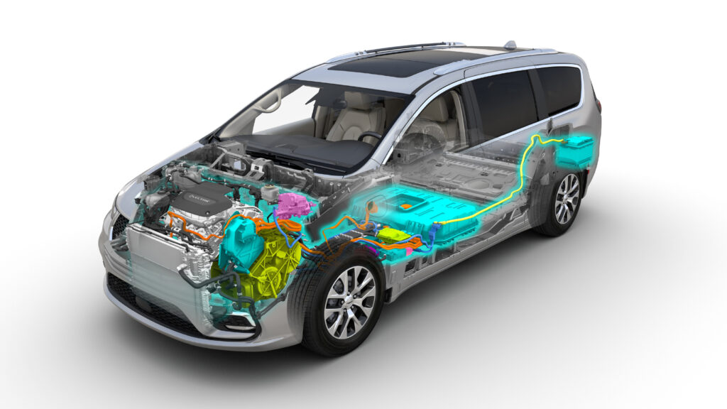 Hybrid propulsion system Pacifica
