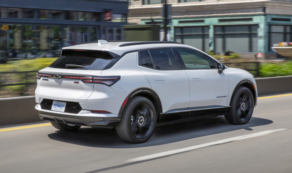 rear view equinox ev