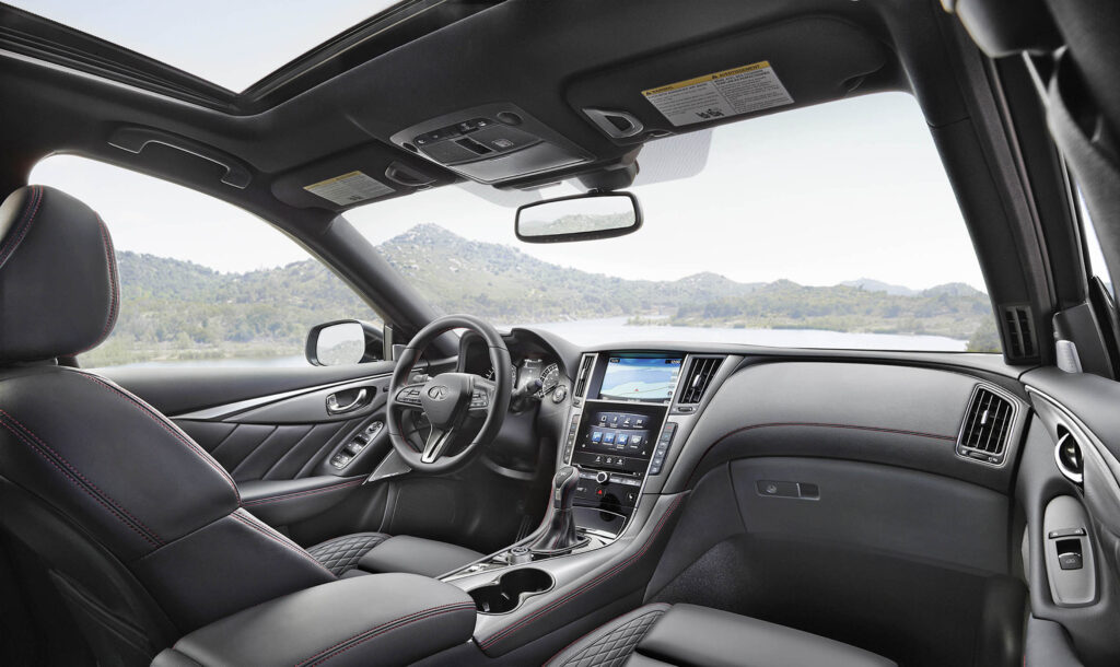 Q50 interior