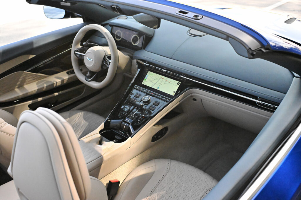 interior of DB12
