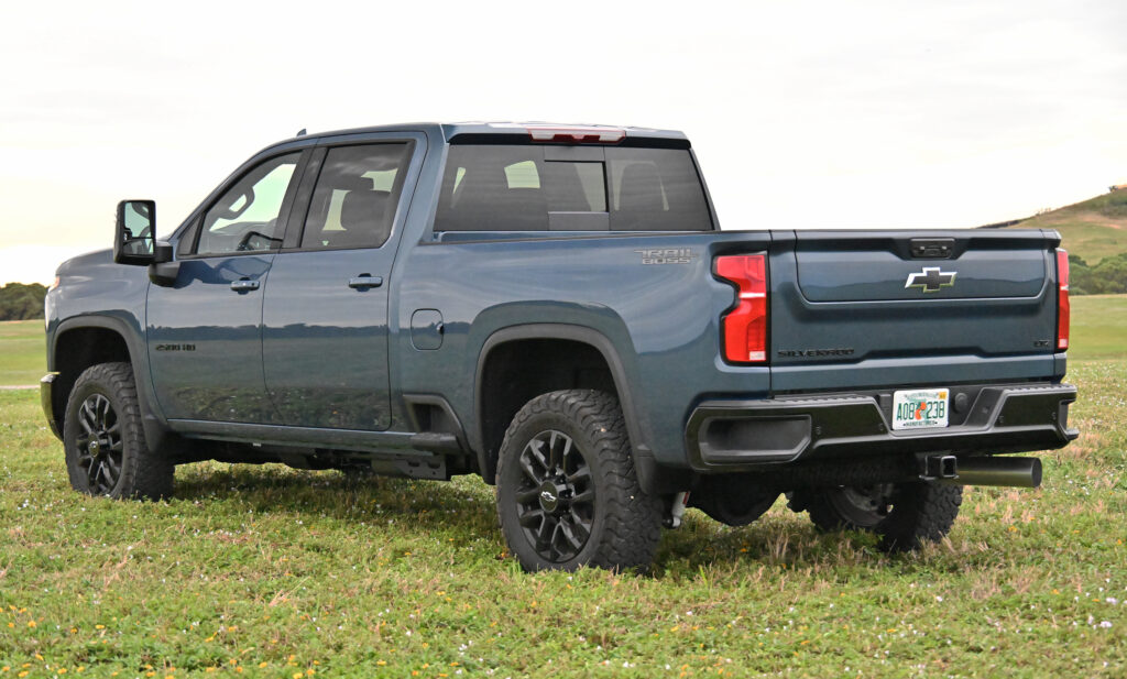 Rear View Silverado HD