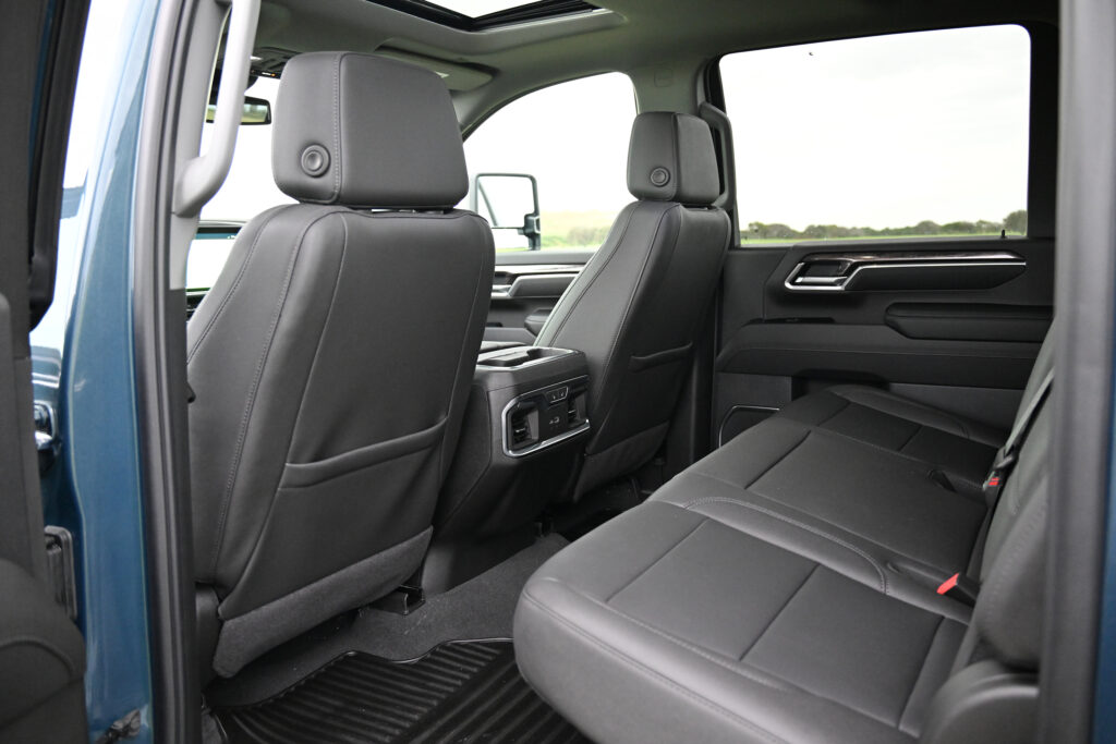 Silverado rear seat