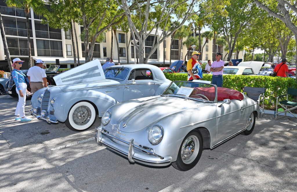 Porsche and Delahaye