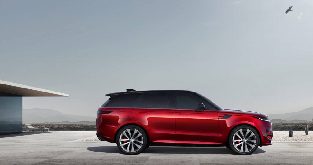 Right side profile Range Rover