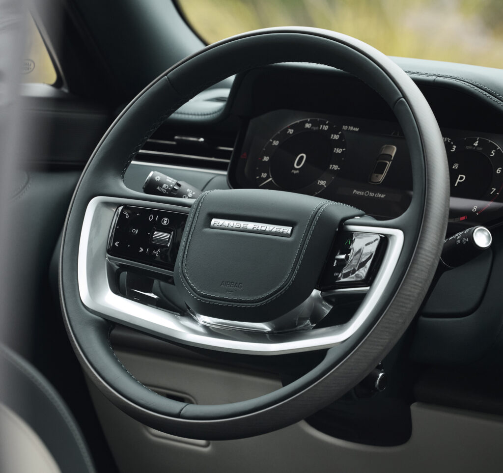 Range Rover Steering wheel Test Drive Review