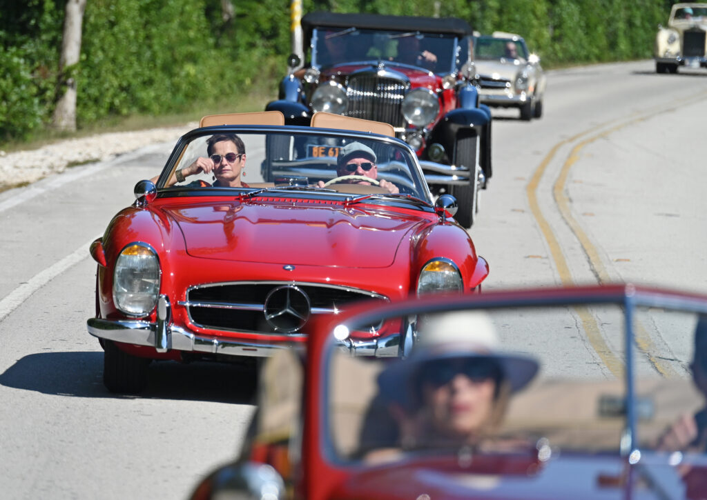 Vintage Car Parade.