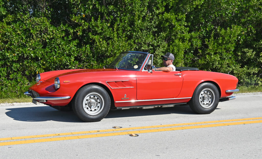 1967 Ferrari 330 GTS Convertible.