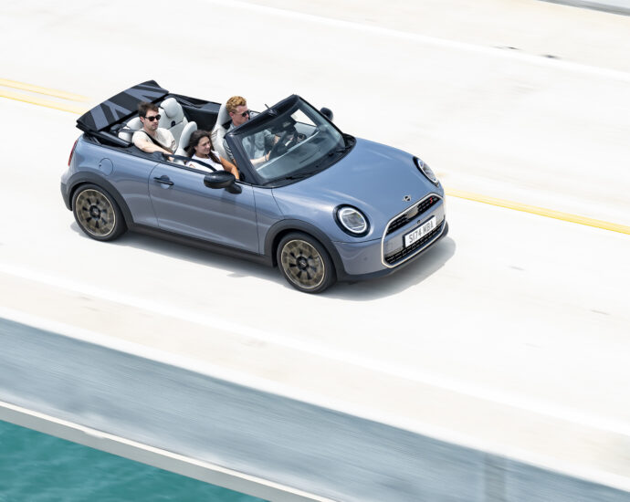 aerial Mini Cooper S