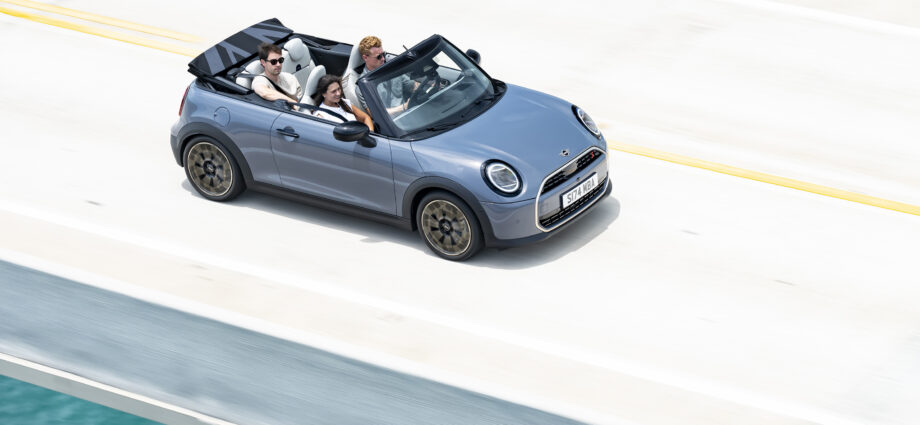 aerial Mini Cooper S