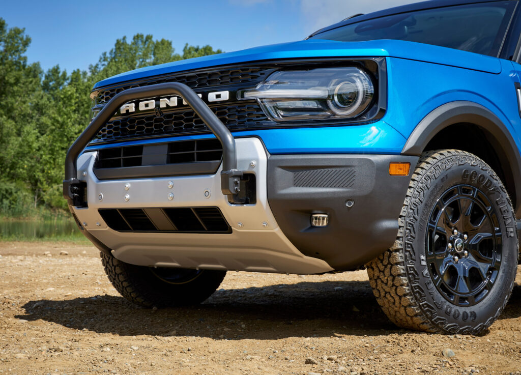 Bull Bar on the bronco