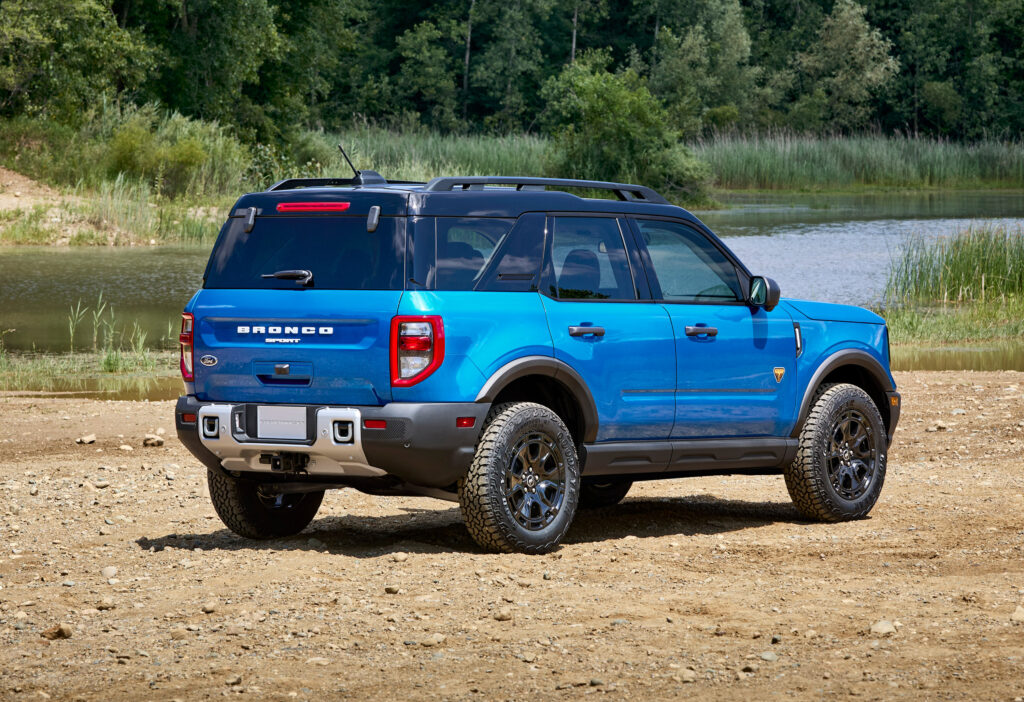 Bronco rear view
