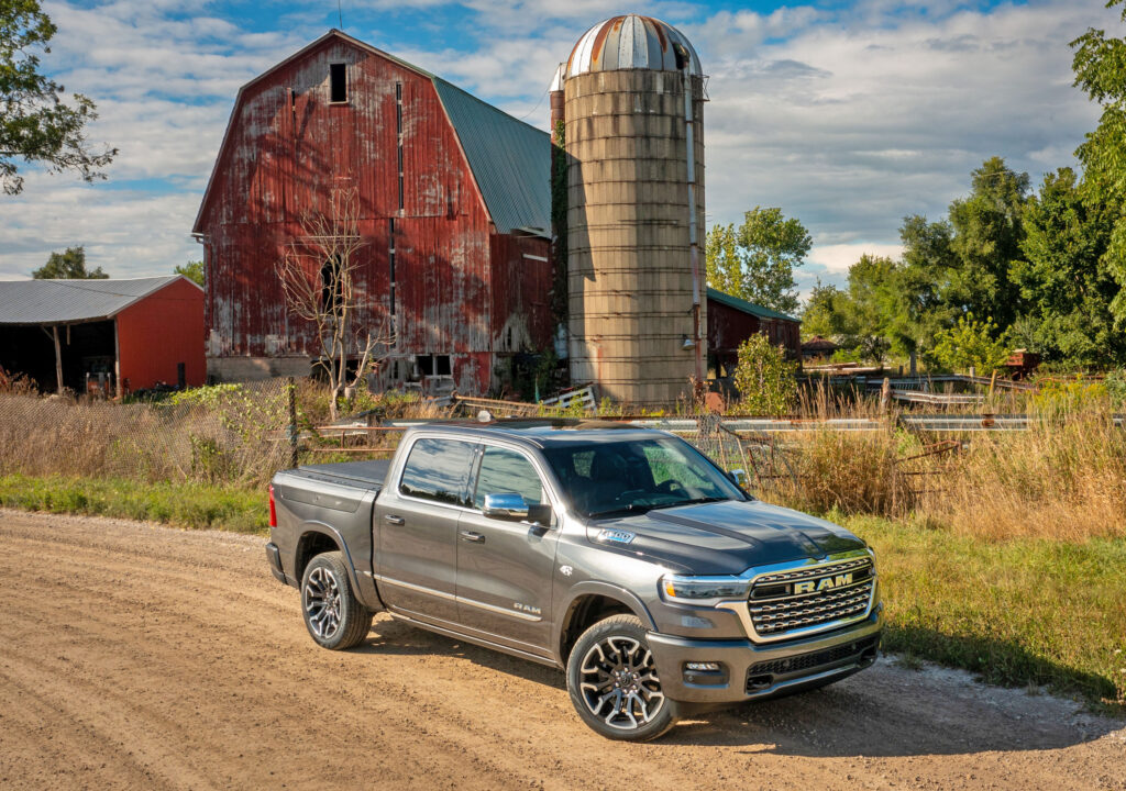 elevated photo of RAM 1500