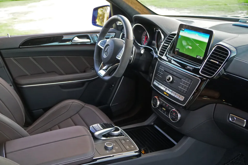 Mercedes AMG GLS 63 Interior shot