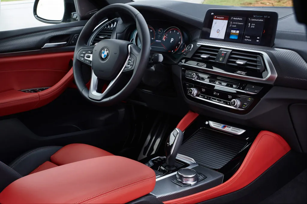 BMW x4 Interior