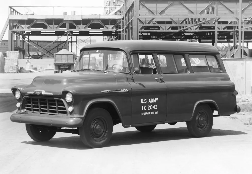 1956 Chevy Suburban Army