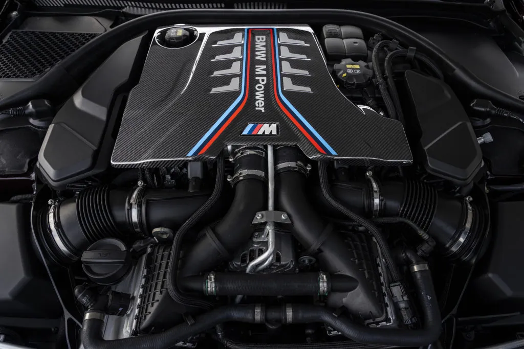 4.4-liter BMW S63 TwinPower Turbo engine