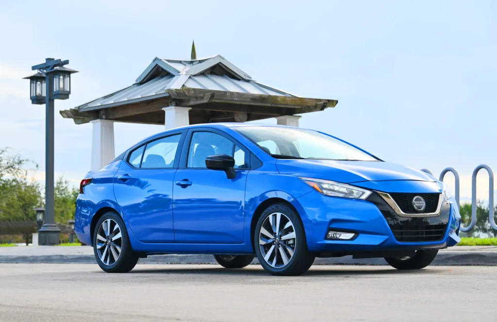 Nissan Versa at the Pagoda