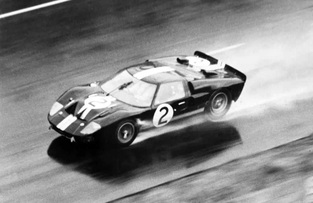 Le Mans winner in the rain