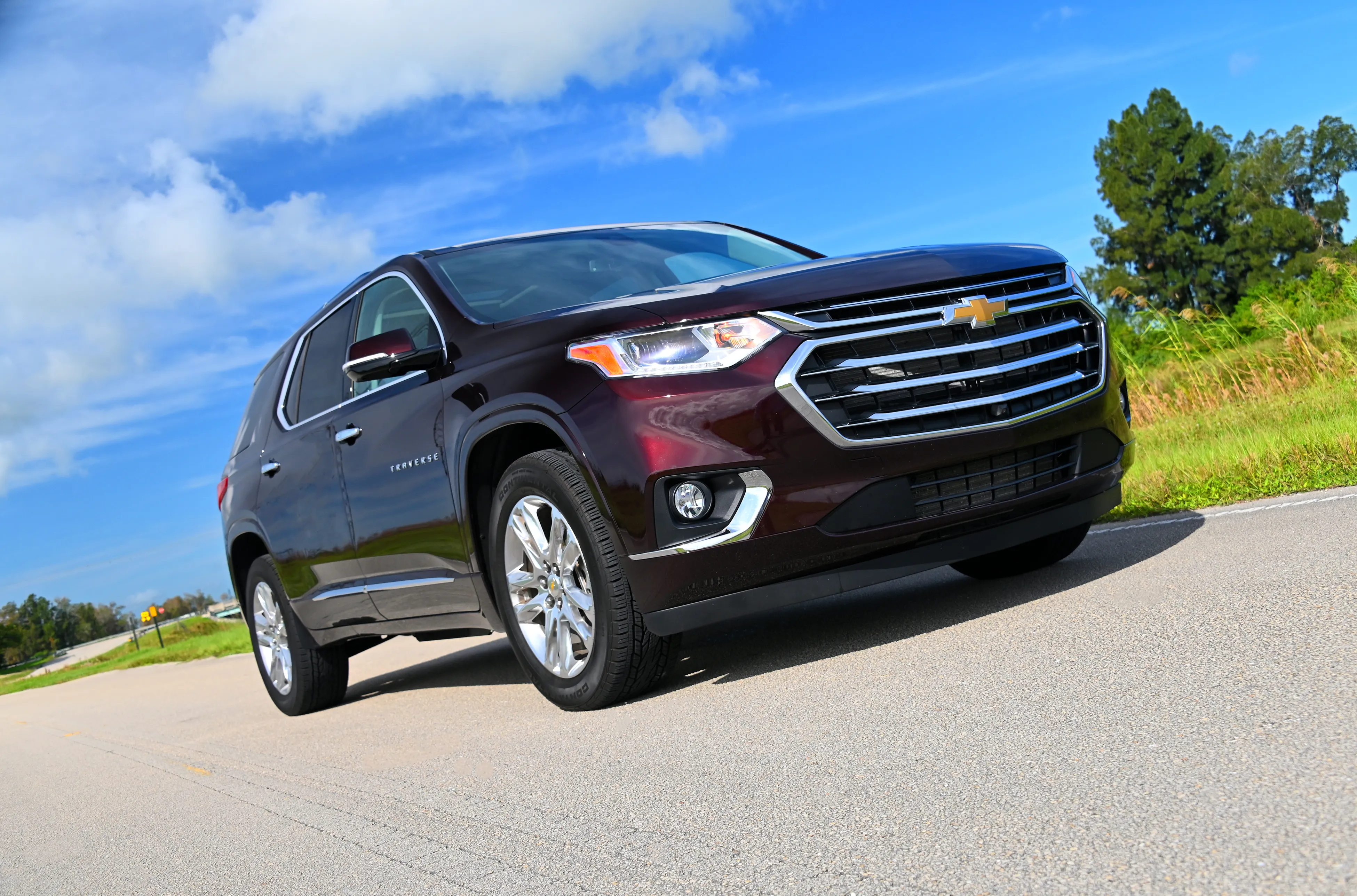 Chevrolet Traverse low angle