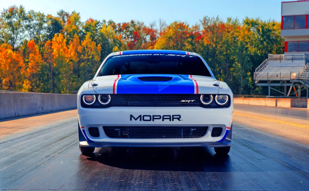 MOPAR Challenger Drag Pak Heading your way.