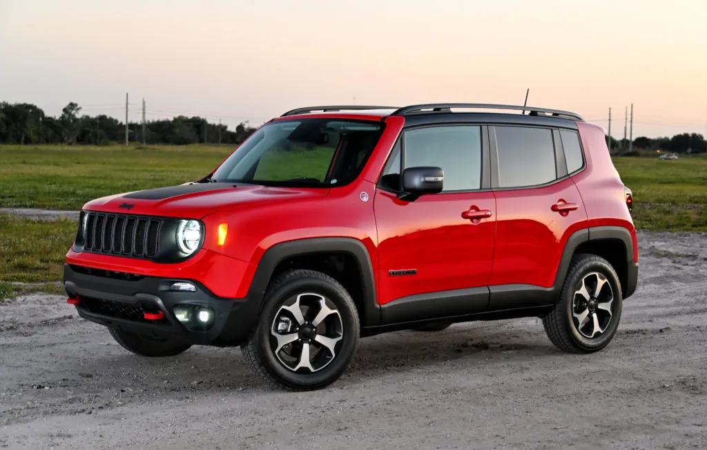 Jeep Renegade Left front view