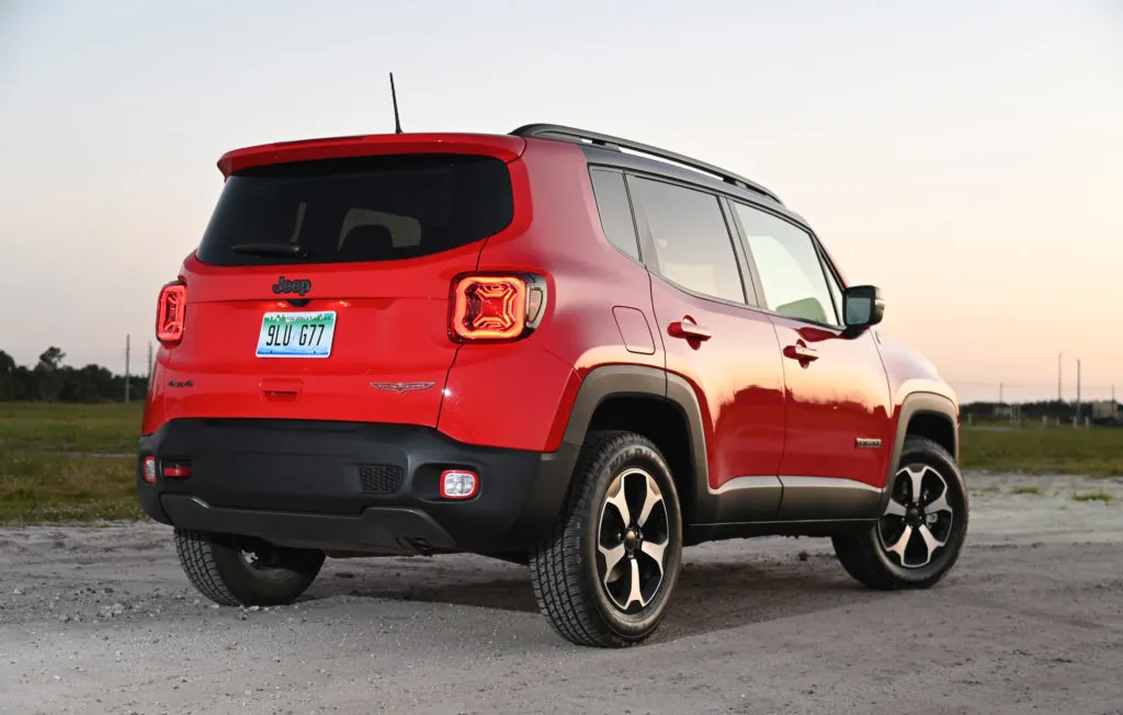 Jeep Renegade Rear View