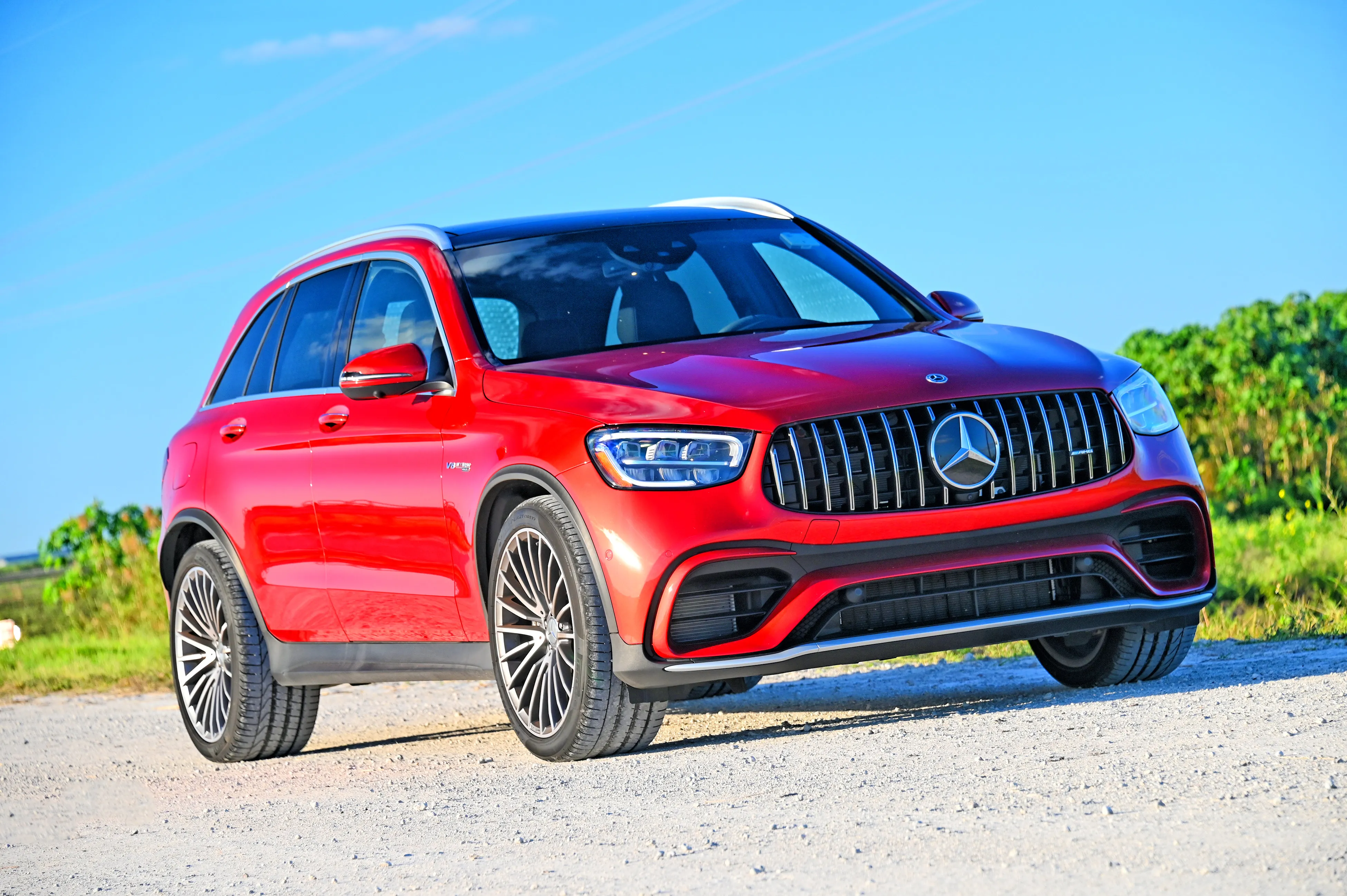 Mercedes AMG GLC 63 Hero shot
